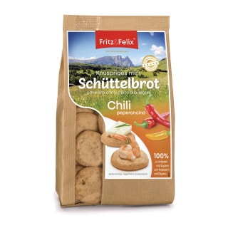 Mini Schüttelbrot with chili 125g